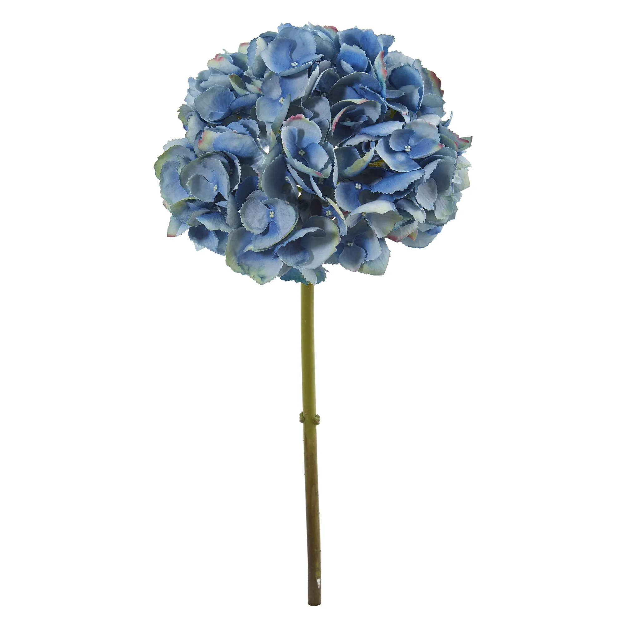 Set of 3 High-Quality 19-Inch Artificial Hydrangea Flowers