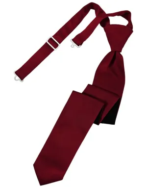 Apple Luxury Satin Skinny Windsor Tie
