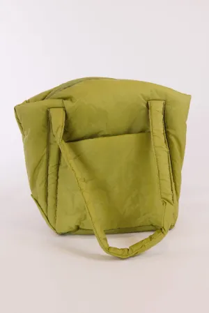 Baggu Puffy Mini Tote in Pistachio