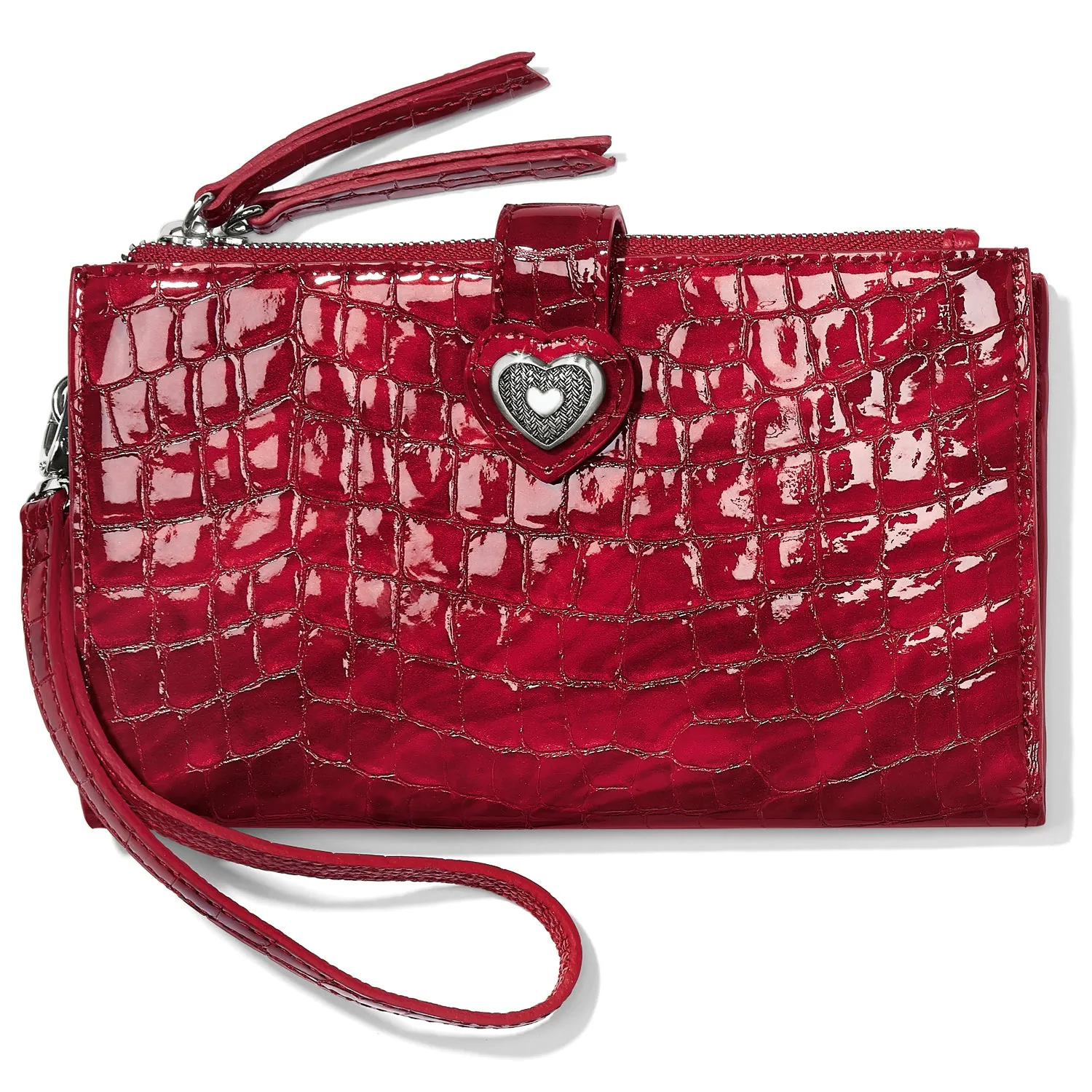 Bellissimo Heart Double Zip Wallet