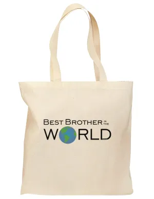 Best Brother in the World Grocery Tote Bag