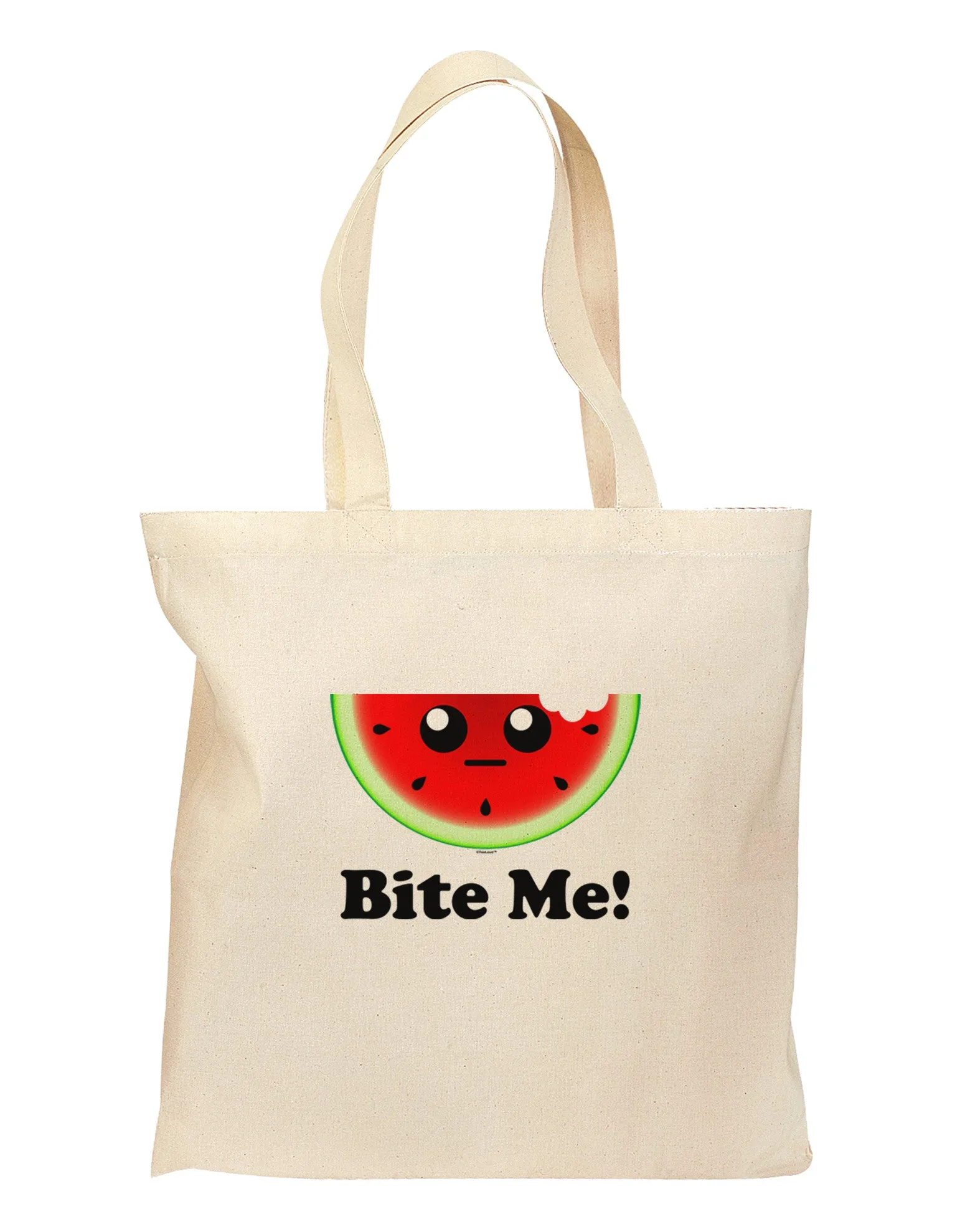 Bite Me Grocery Tote Bag