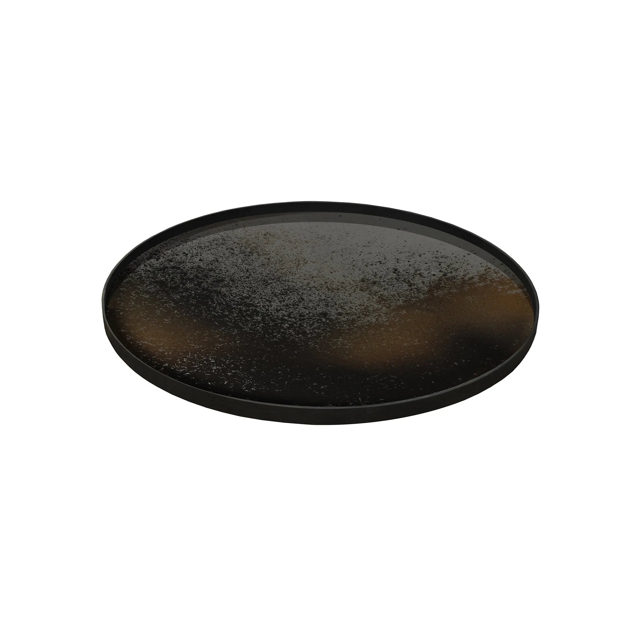 Bronze mirror tray 36 x 36 x 2