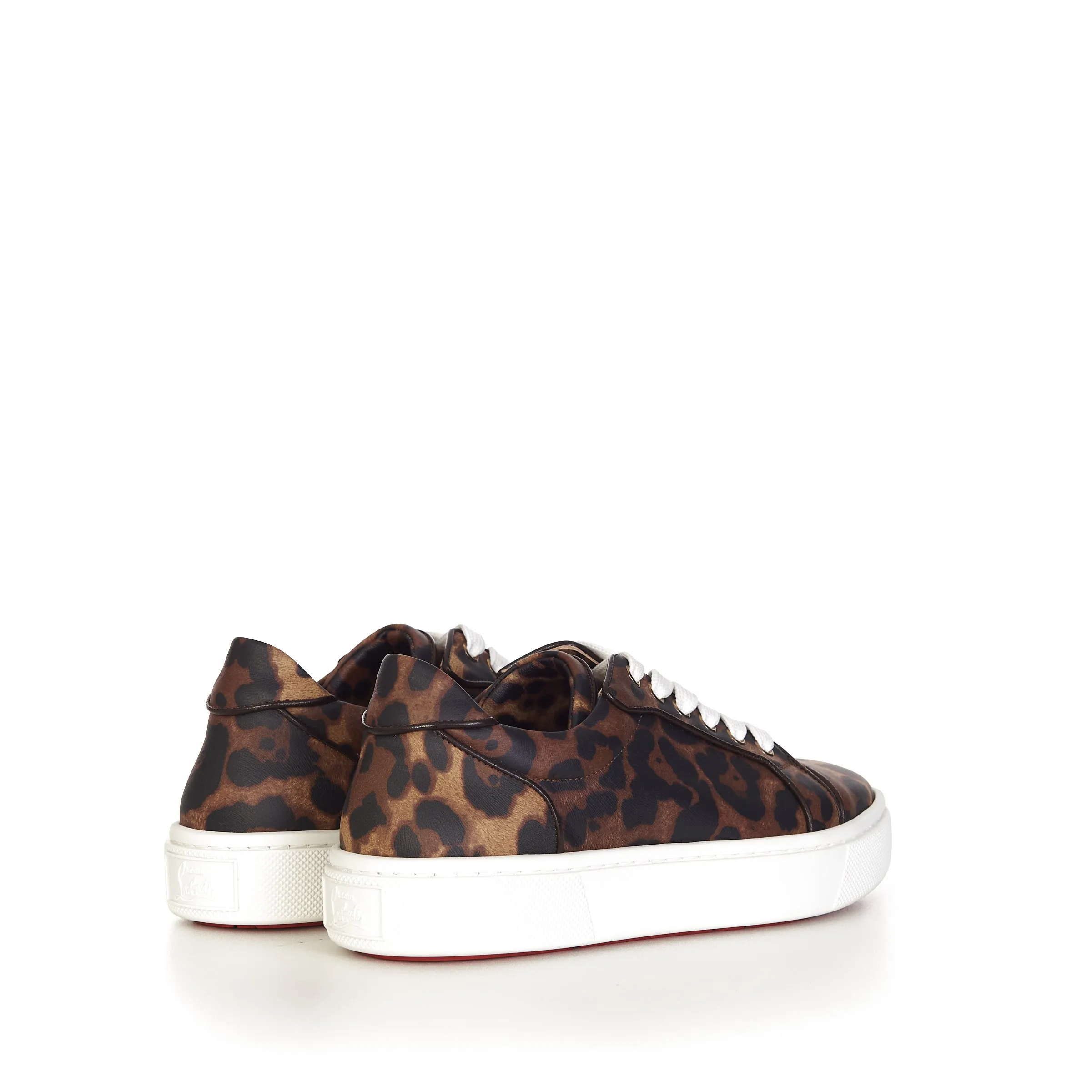 Brown Leopard Vieirissima Orlato Flat Sneakers