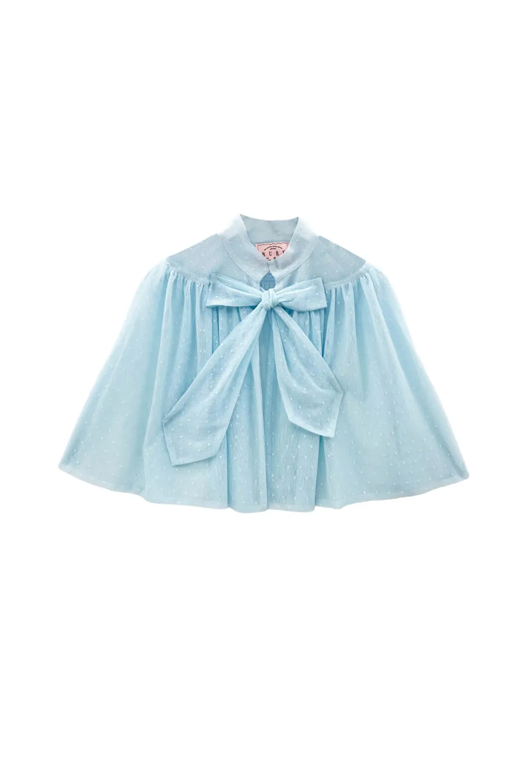 Buru x Old Soul Etiquette Capelet - Blue Tulle
