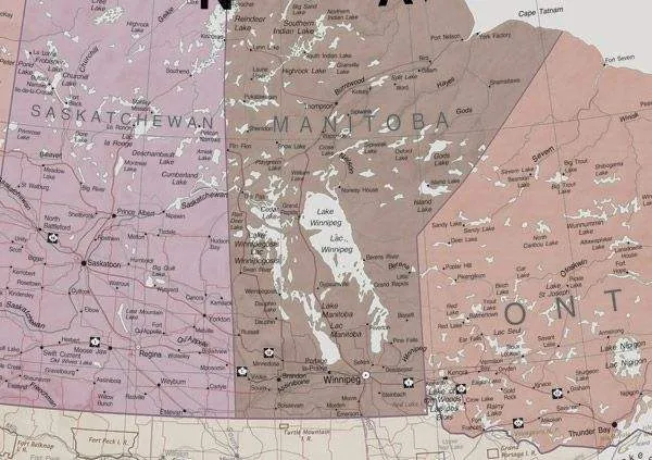 Canada Executive Wall Map by Maps International