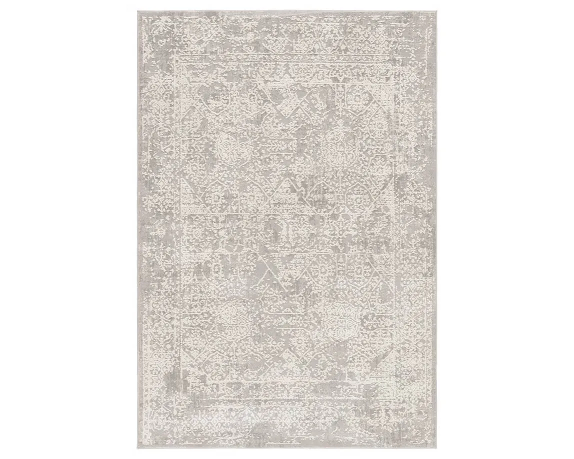 Cirque Lianna Rug 5'3"X 7'6" - Flint Gray and Light Gray