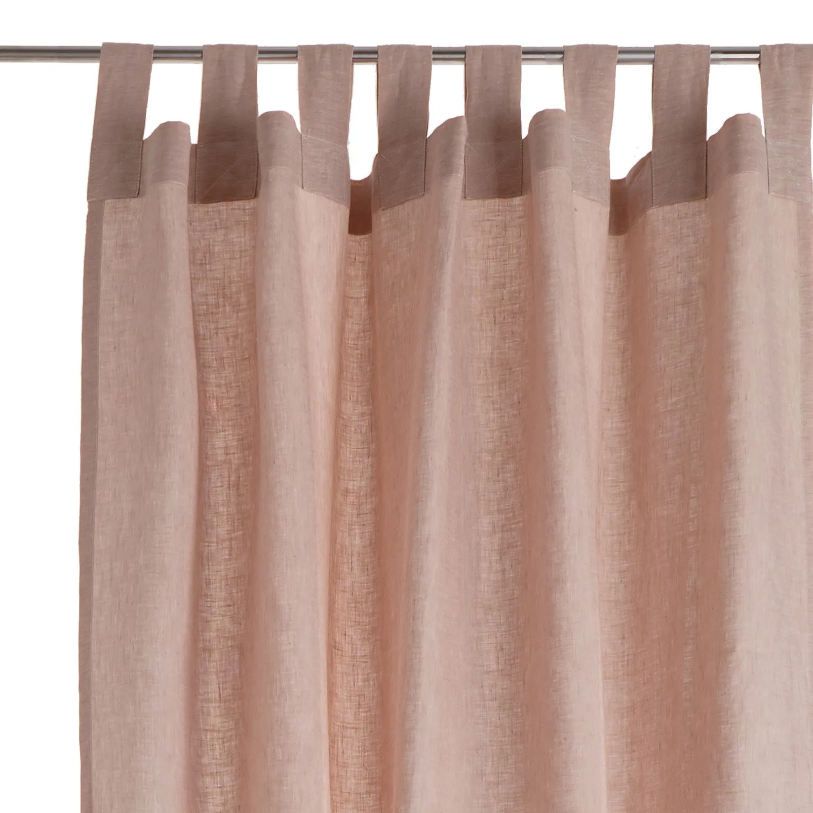 Cuyabeno Linen Curtain [Dusty pink]