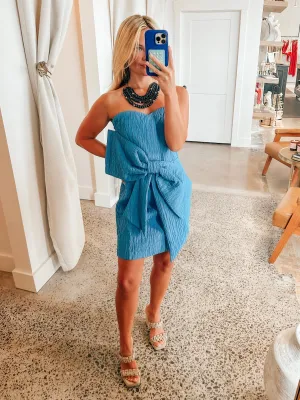 Deep Blue Dress