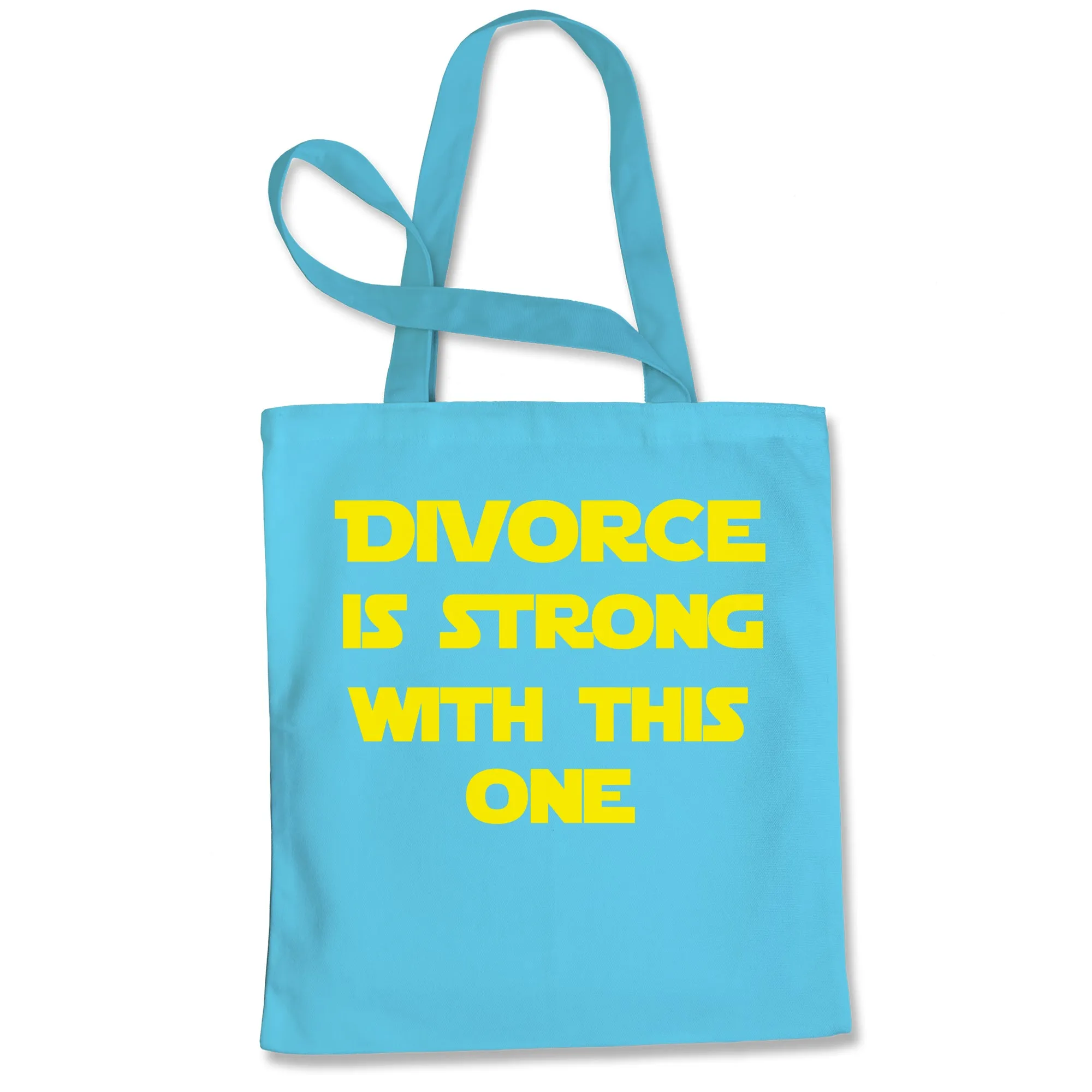 Divorce Funny Parody Force Wars Tote Bag