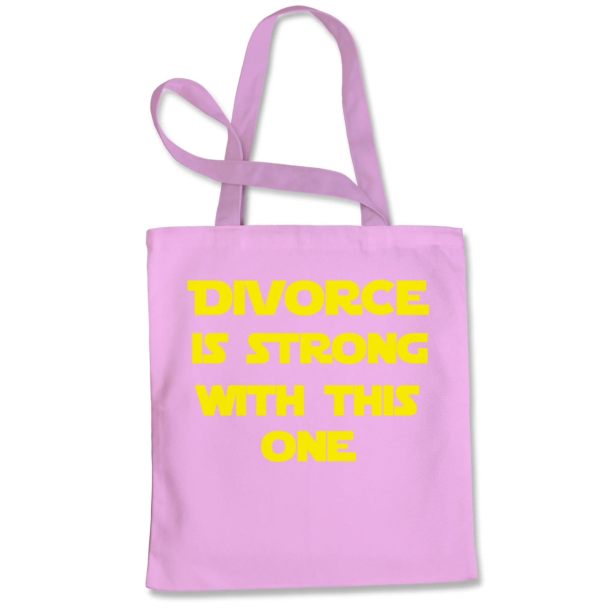 Divorce Funny Parody Force Wars Tote Bag