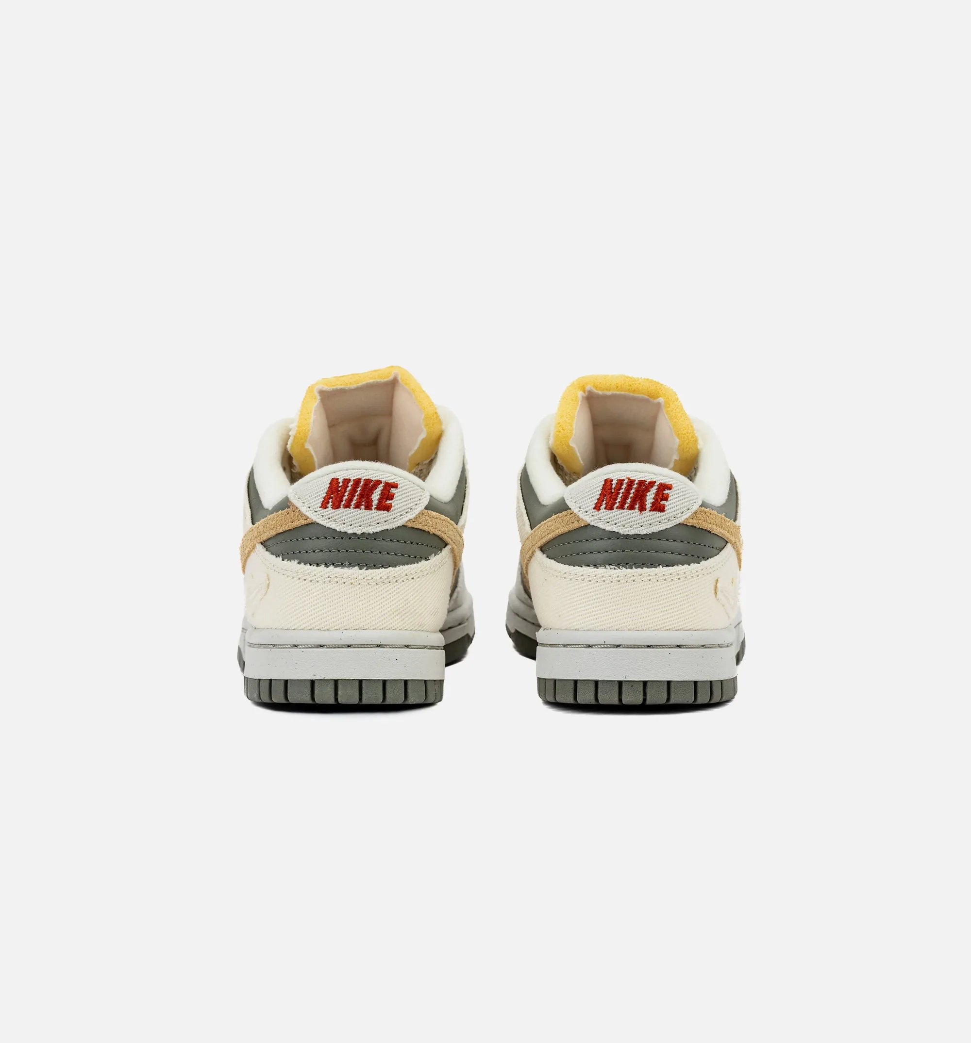 Womens Dunk Low Lifestyle Shoes - Coconut Milk/Sesame/Alabaster/Light Bone/Neutral Olive - Stylish and Comfortable Sneakers