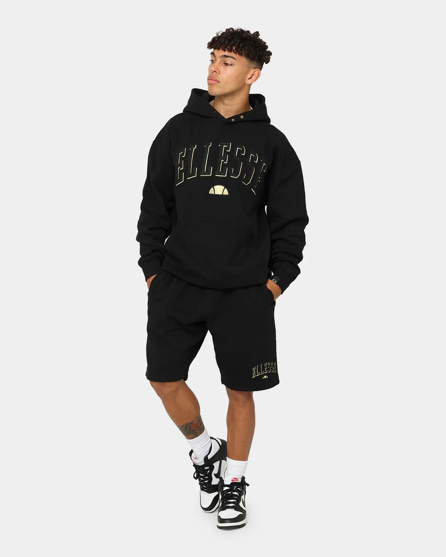 Ellesse Yale Shorts Black/Gold