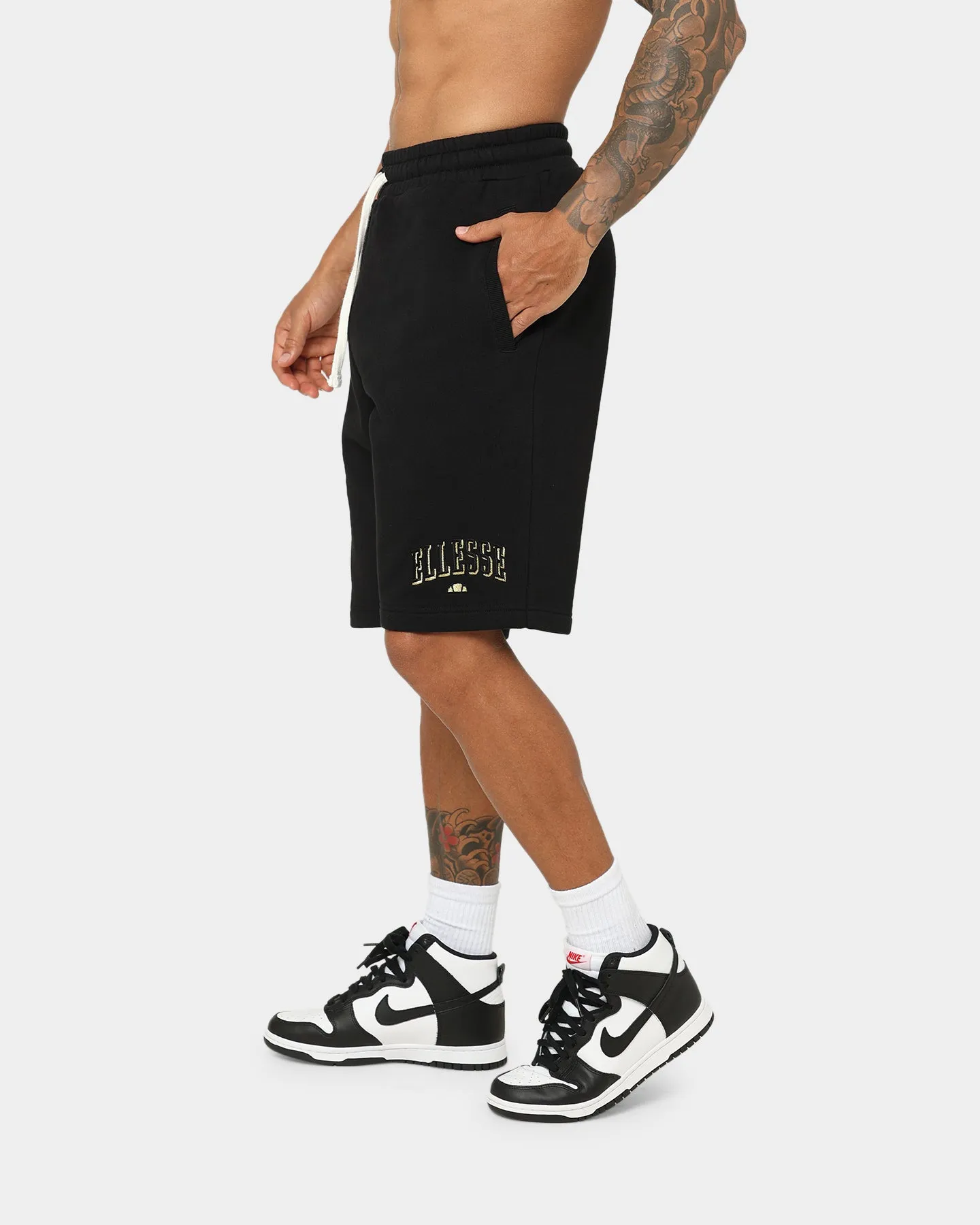 Ellesse Yale Shorts Black/Gold