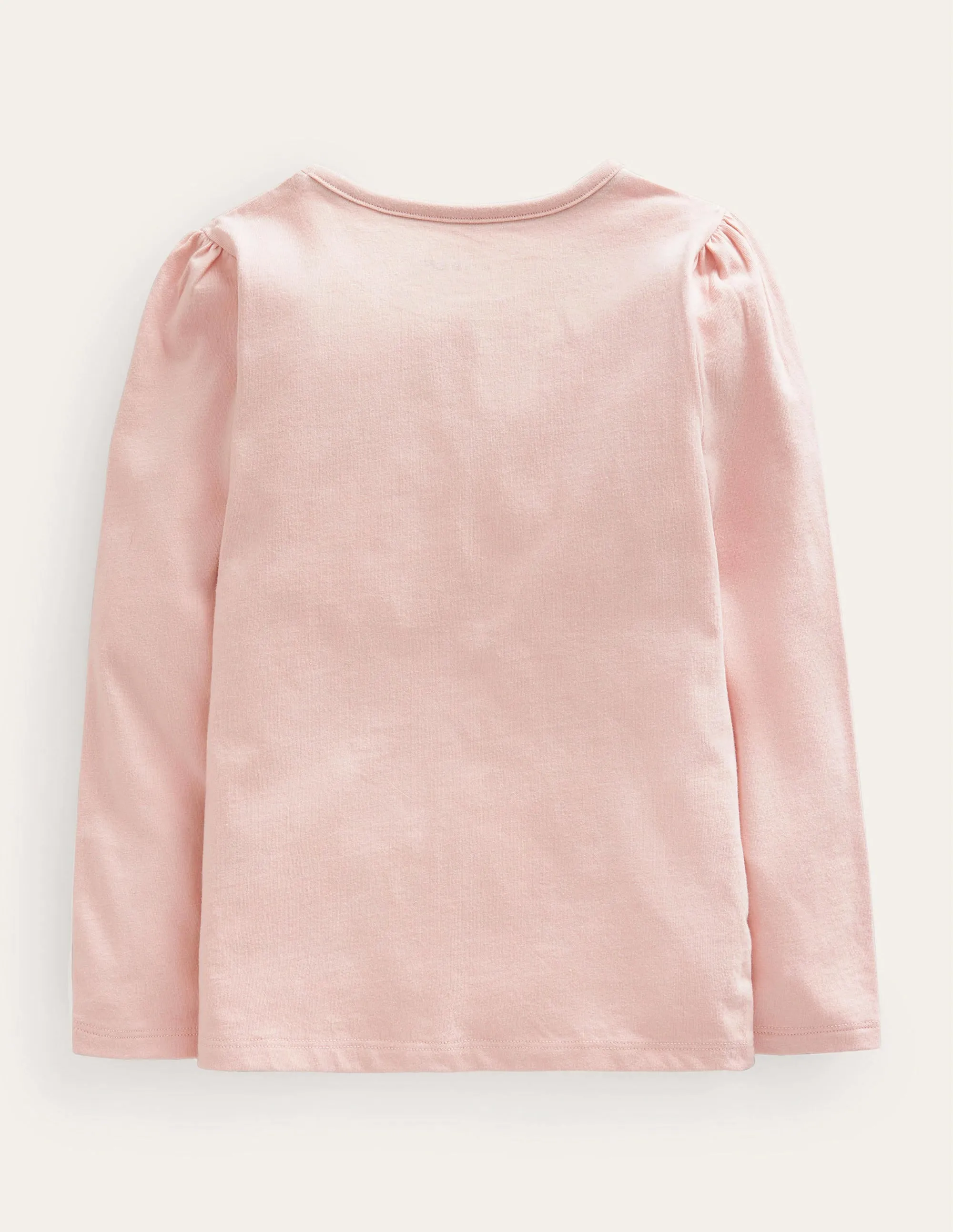 Embroidered T-Shirt-Provence Dusty Pink