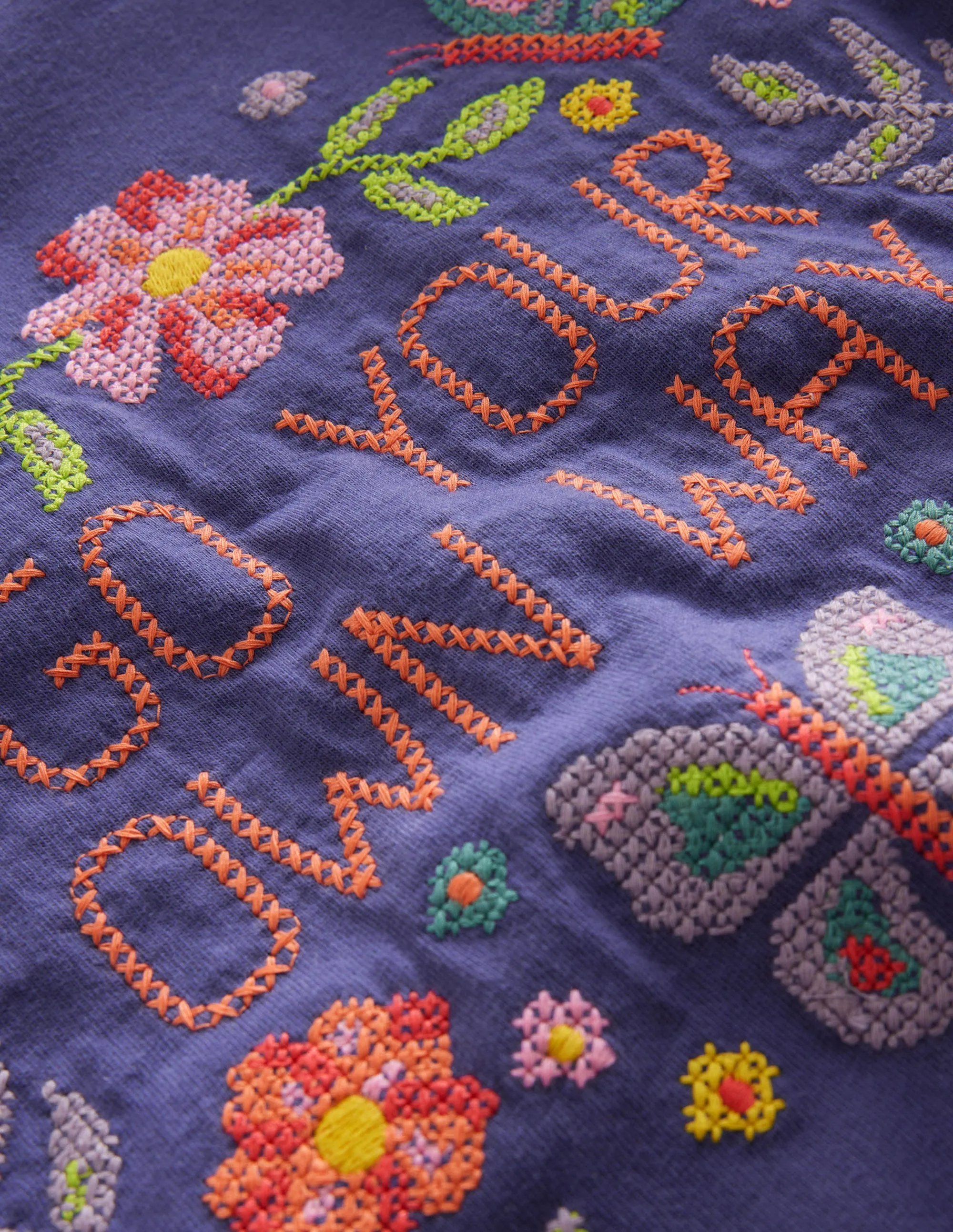 Embroidered T-Shirt-Soft Starboard