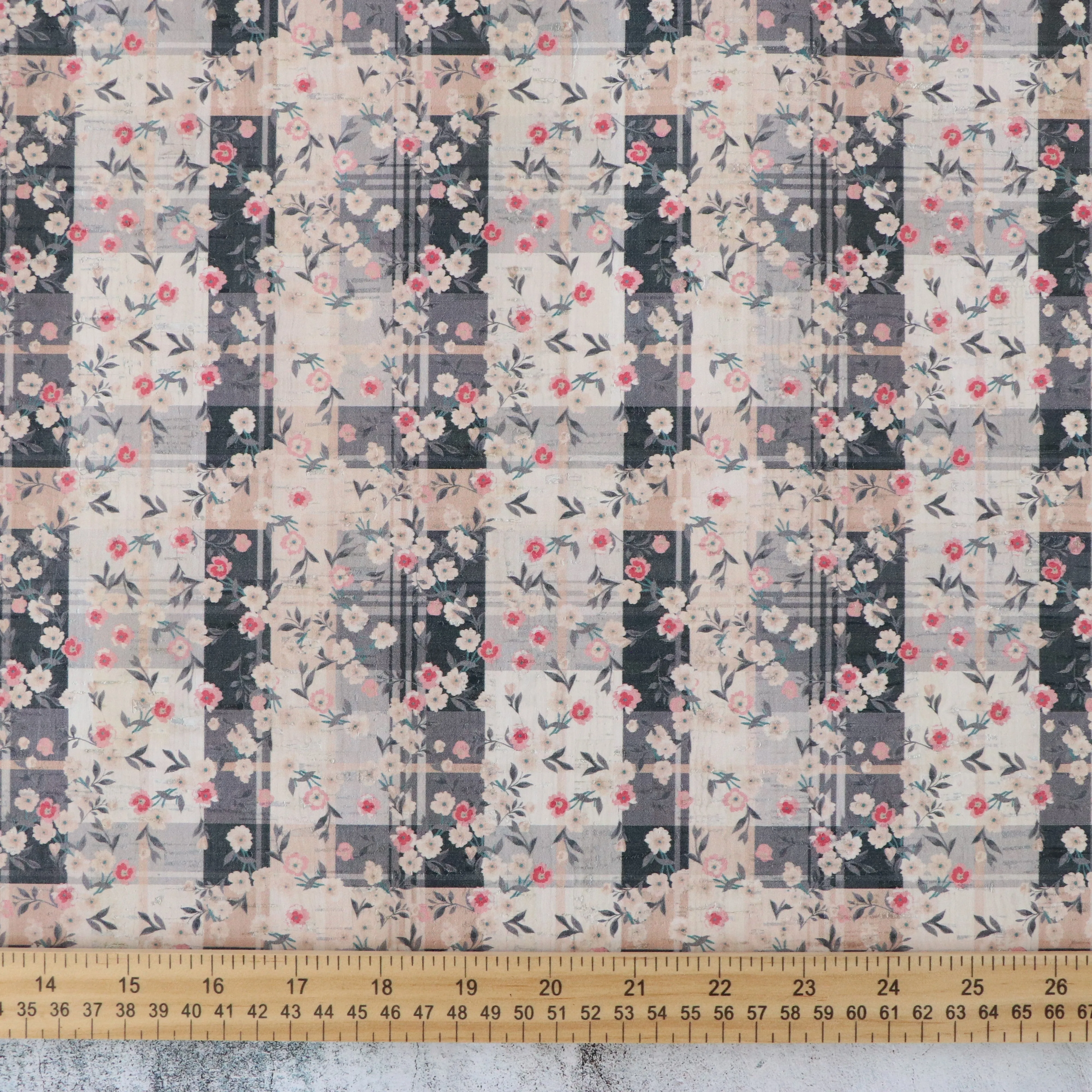 Fashion Print Cork Fabric 12inch Cuts