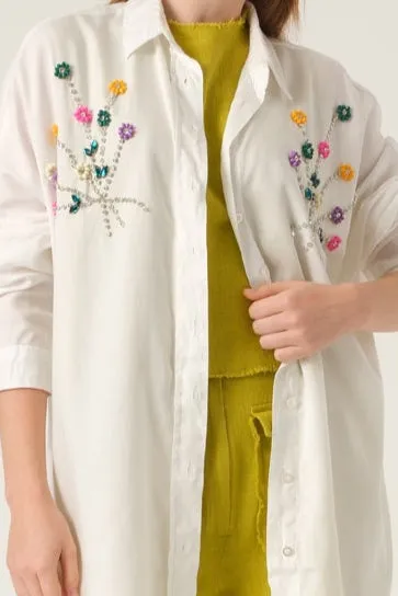 FLORAL GLAM TOP