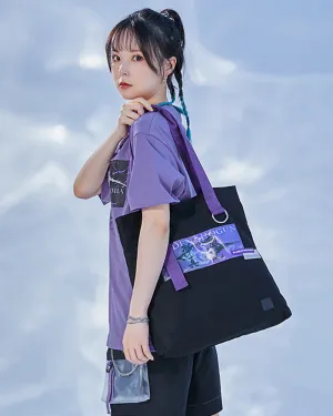 Genshin Impact© Raiden Shogun Canvas Bag