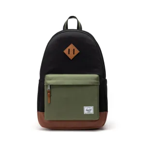 HERSCHEL SUPPLY - Accessories - Heritage™  Backpack - Black/Four Leaf Clvr/Sddle Brn