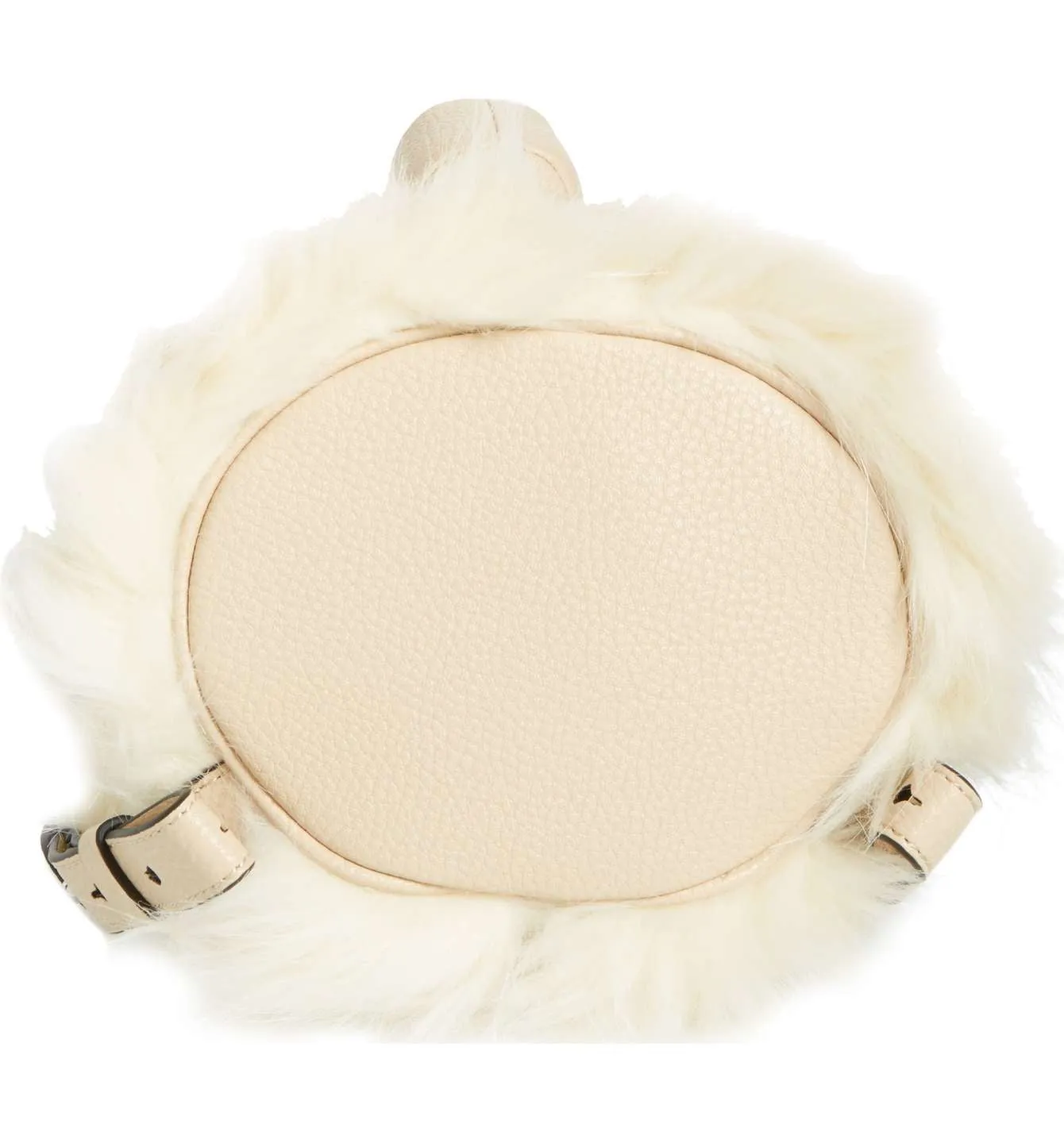 Kendall & Kylie Normie Faux Fur & Leather Backpack