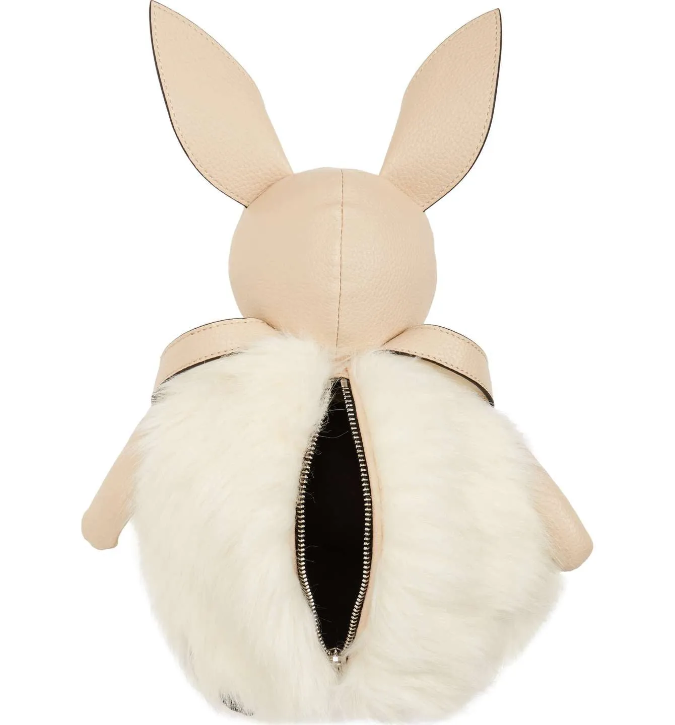 Kendall & Kylie Normie Faux Fur & Leather Backpack