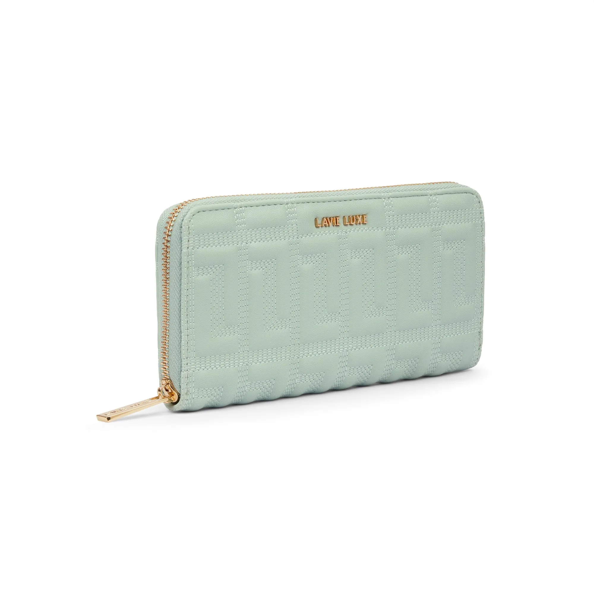 Lavie Luxe Quina Mint Large Women's Wallet