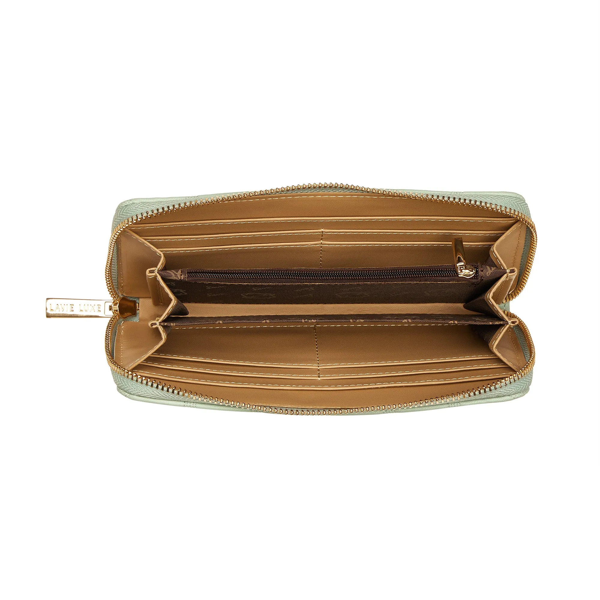 Lavie Luxe Quina Mint Large Women's Wallet