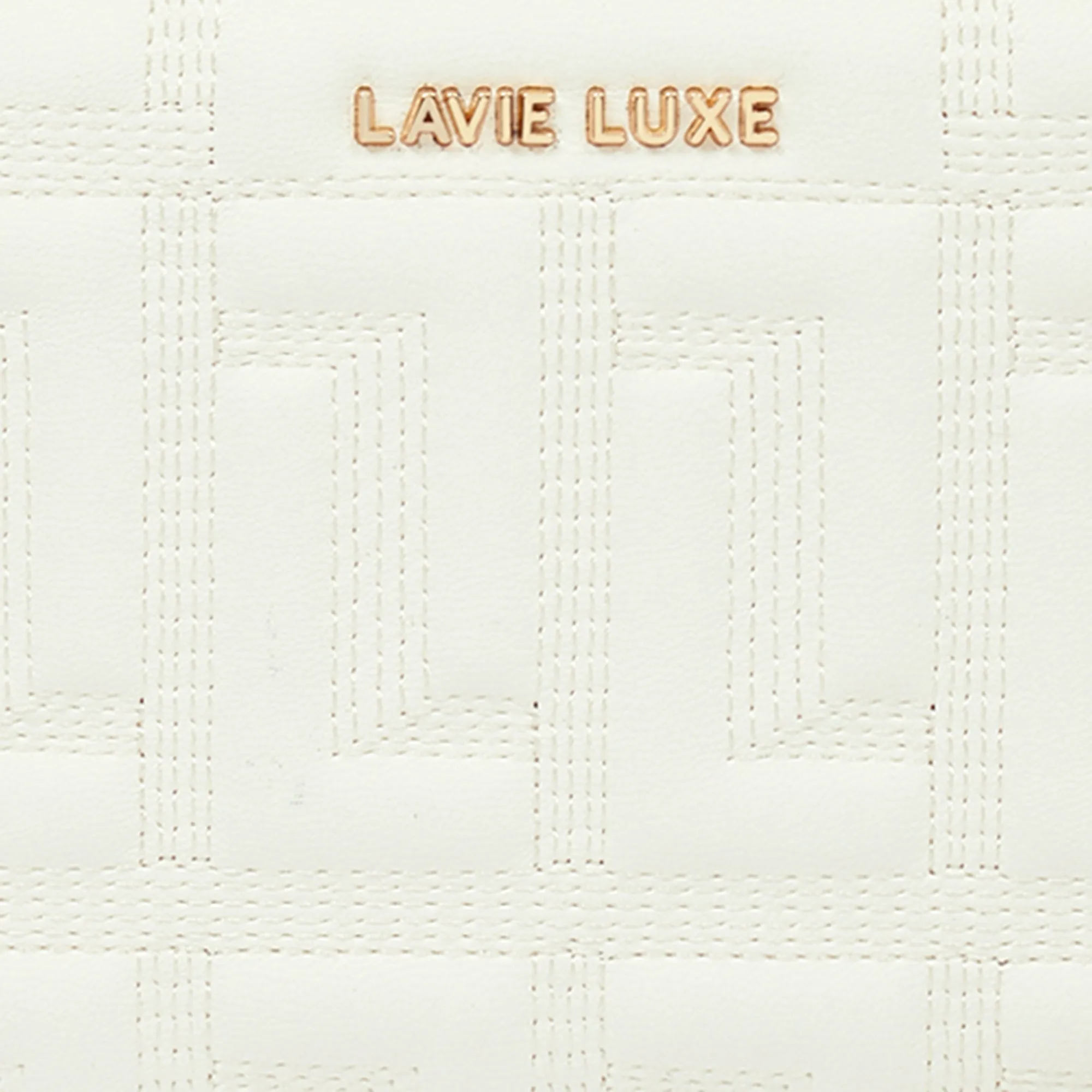 Lavie Luxe Quina White Large Women's Wallet