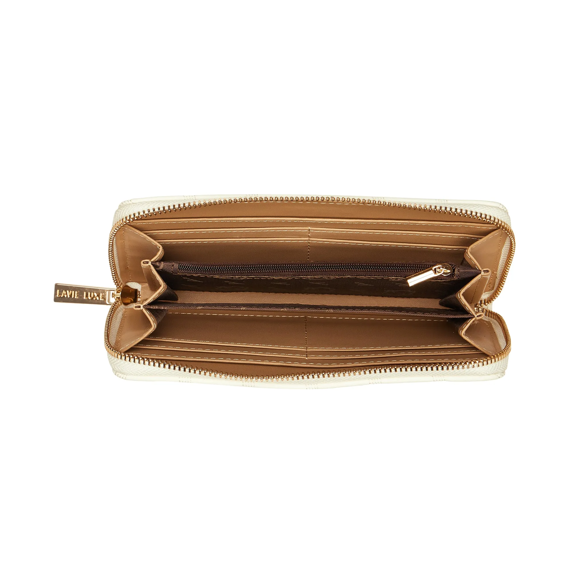 Lavie Luxe Quina White Large Women's Wallet