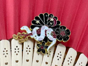 Lunar Animals Snake Pin