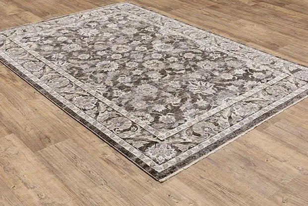 Maharaja 70N Grey Ivory Rug