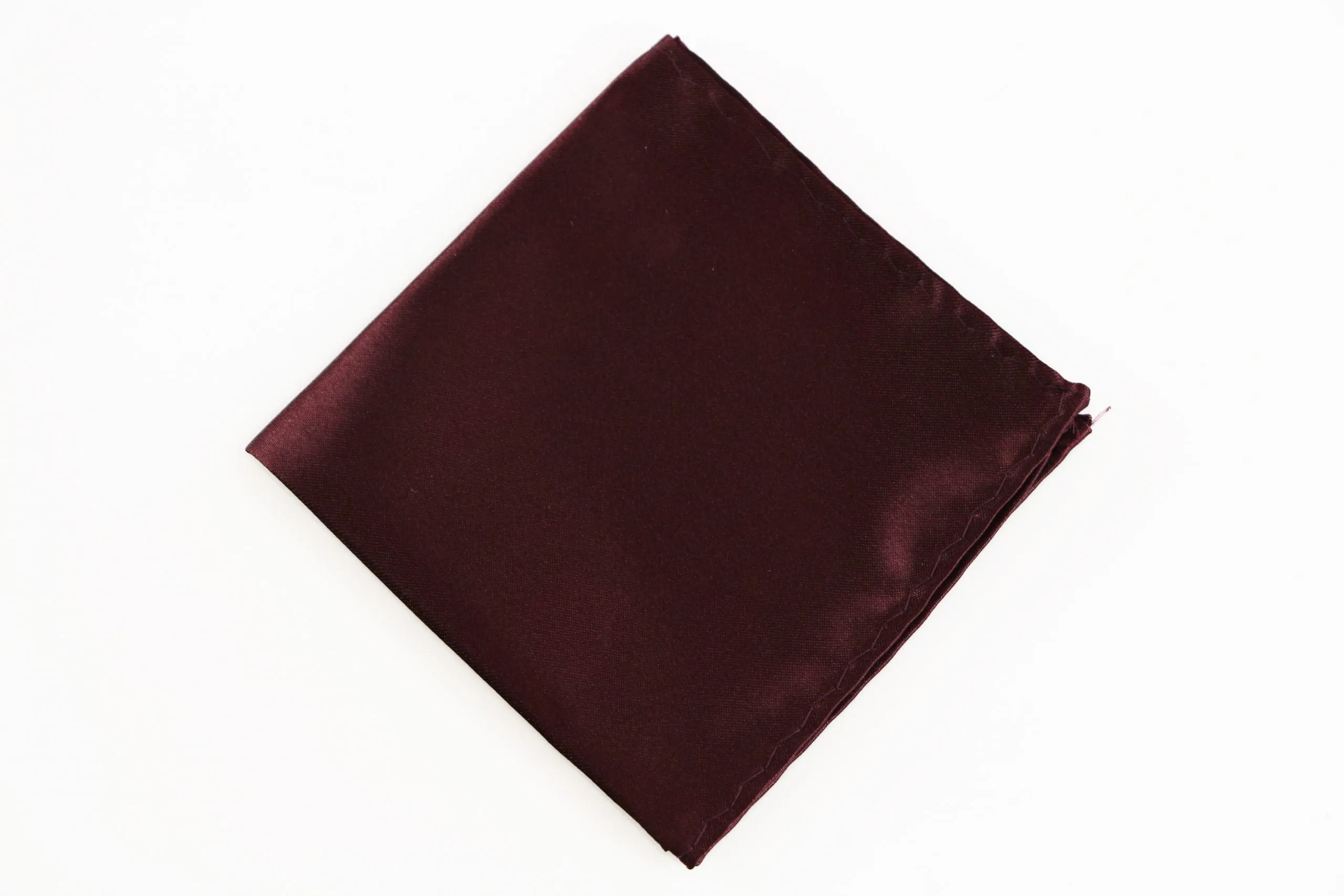 Mens Plum Pocket Square