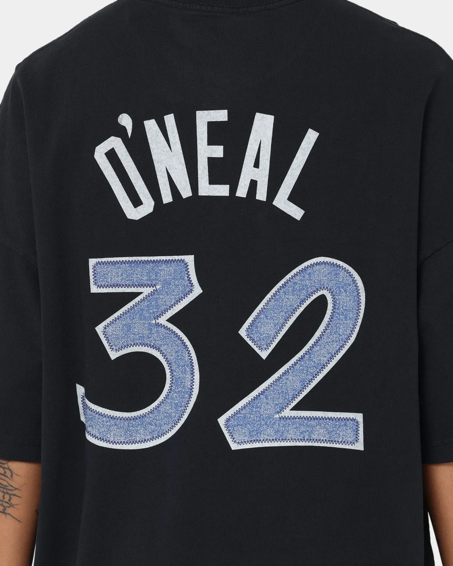 Mitchell & Ness Orlando Magic Shaquille O'Neal #32 N & N Oversized T-Shirt Faded Black