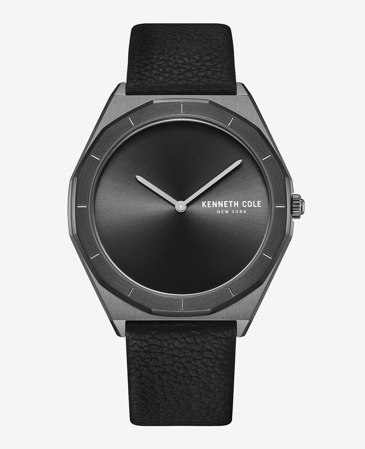 Modern Classic Analog Leather Strap Watch