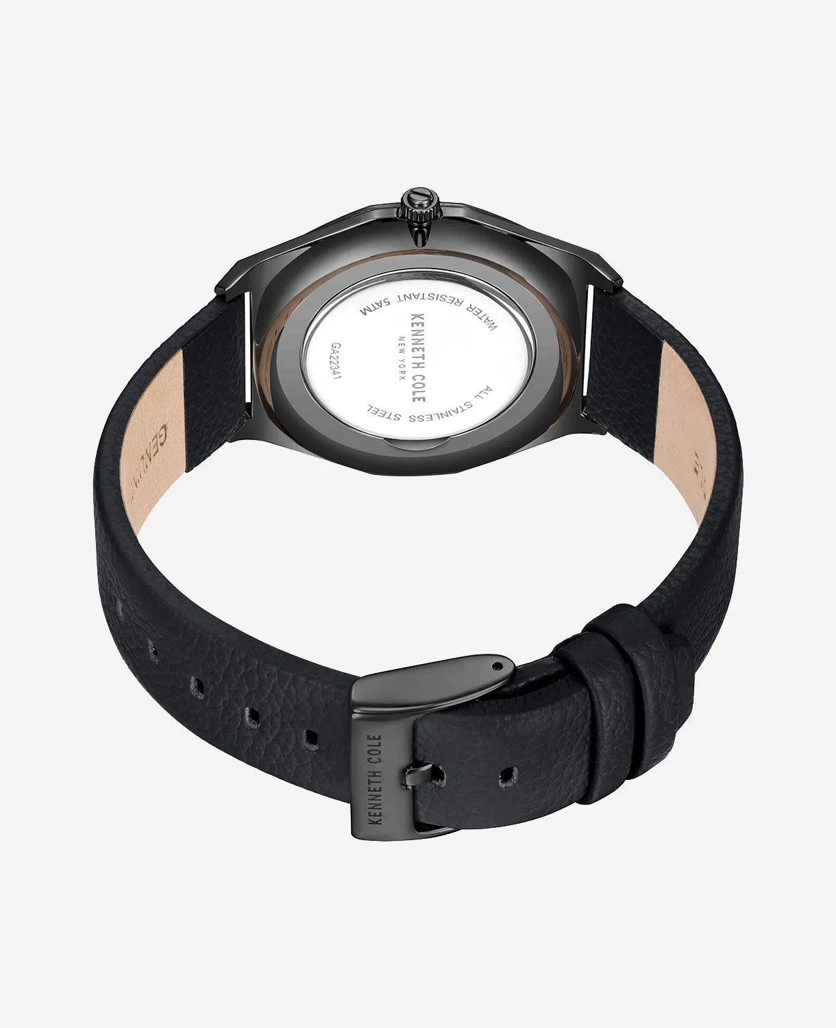 Modern Classic Analog Leather Strap Watch