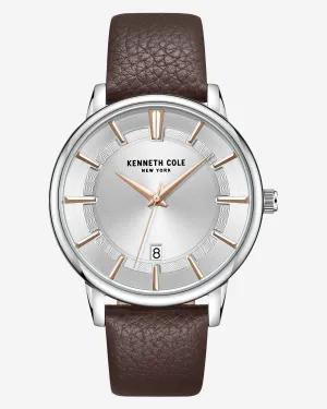 Modern Classic Leather Strap Watch