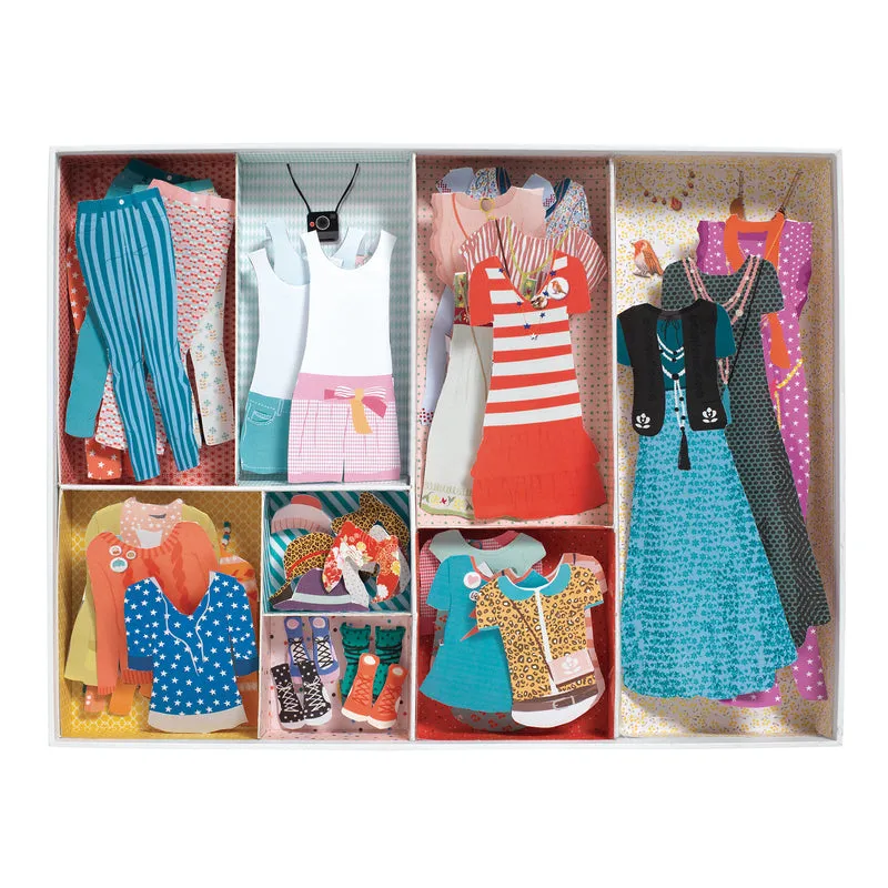 One Big Dressing Room - Paper Doll Dress Up Wardrobe
