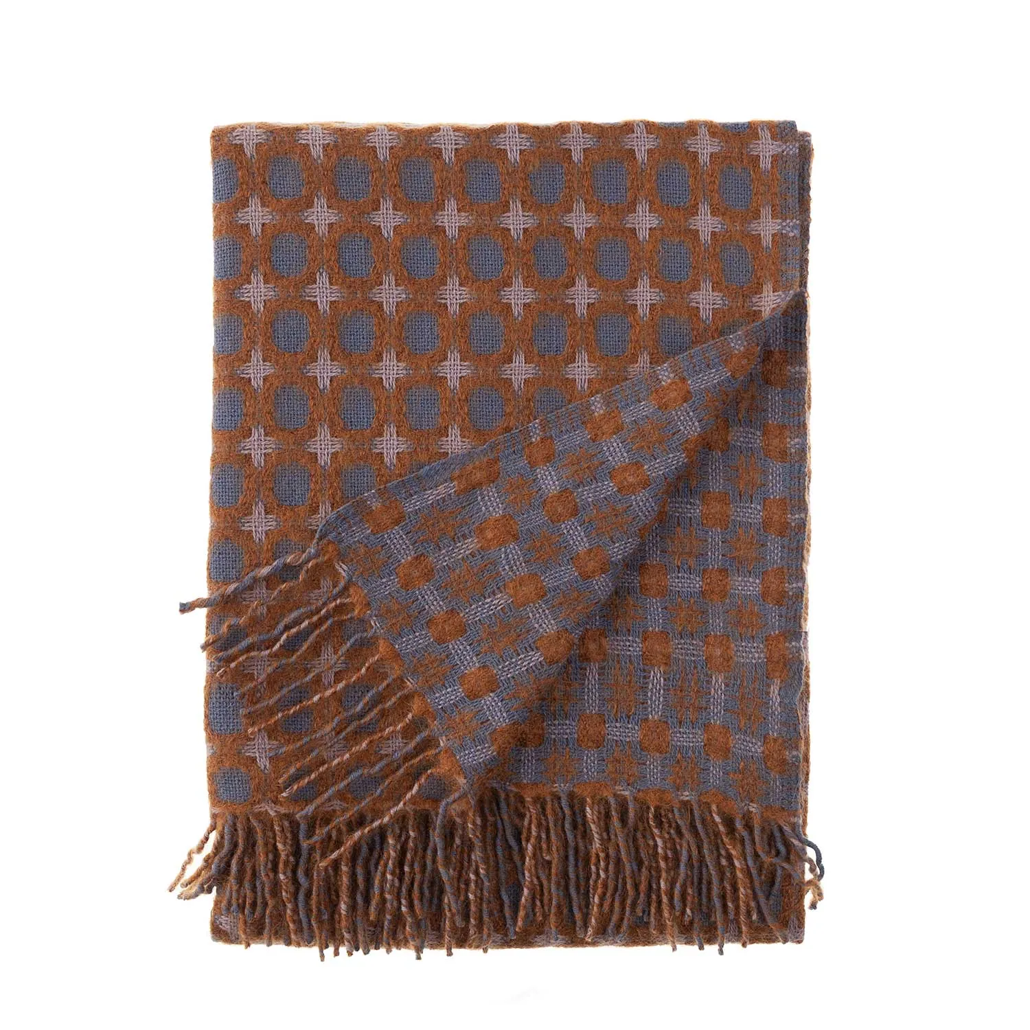 Picasso Merino Blanket Nutmeg