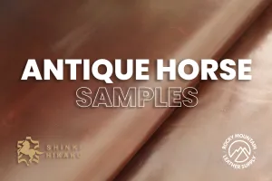 Shinki Hikaku - Antique Horsehide Leather (SAMPLES)