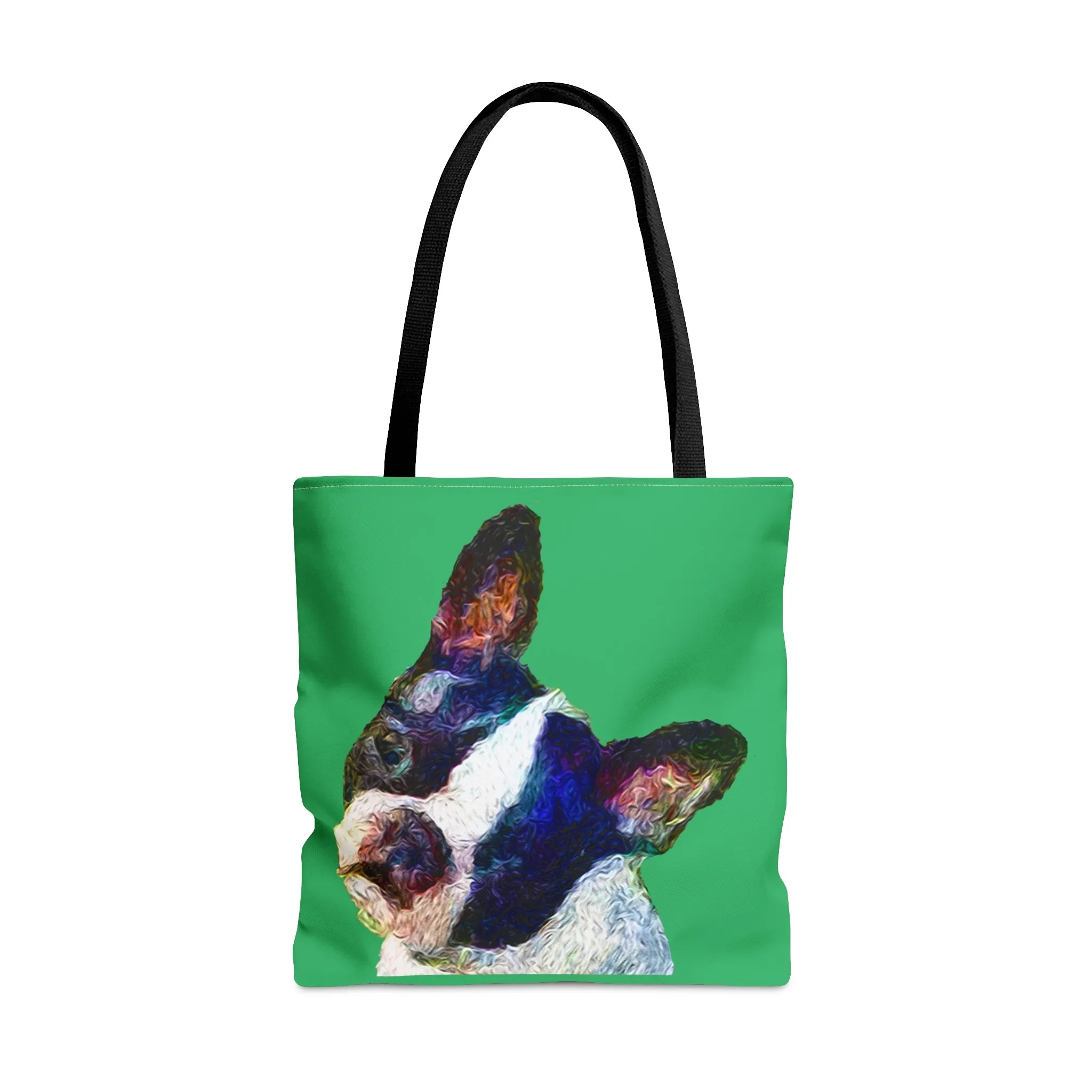 Sophisticated Boston Terrier "Skipper" Tote Bag