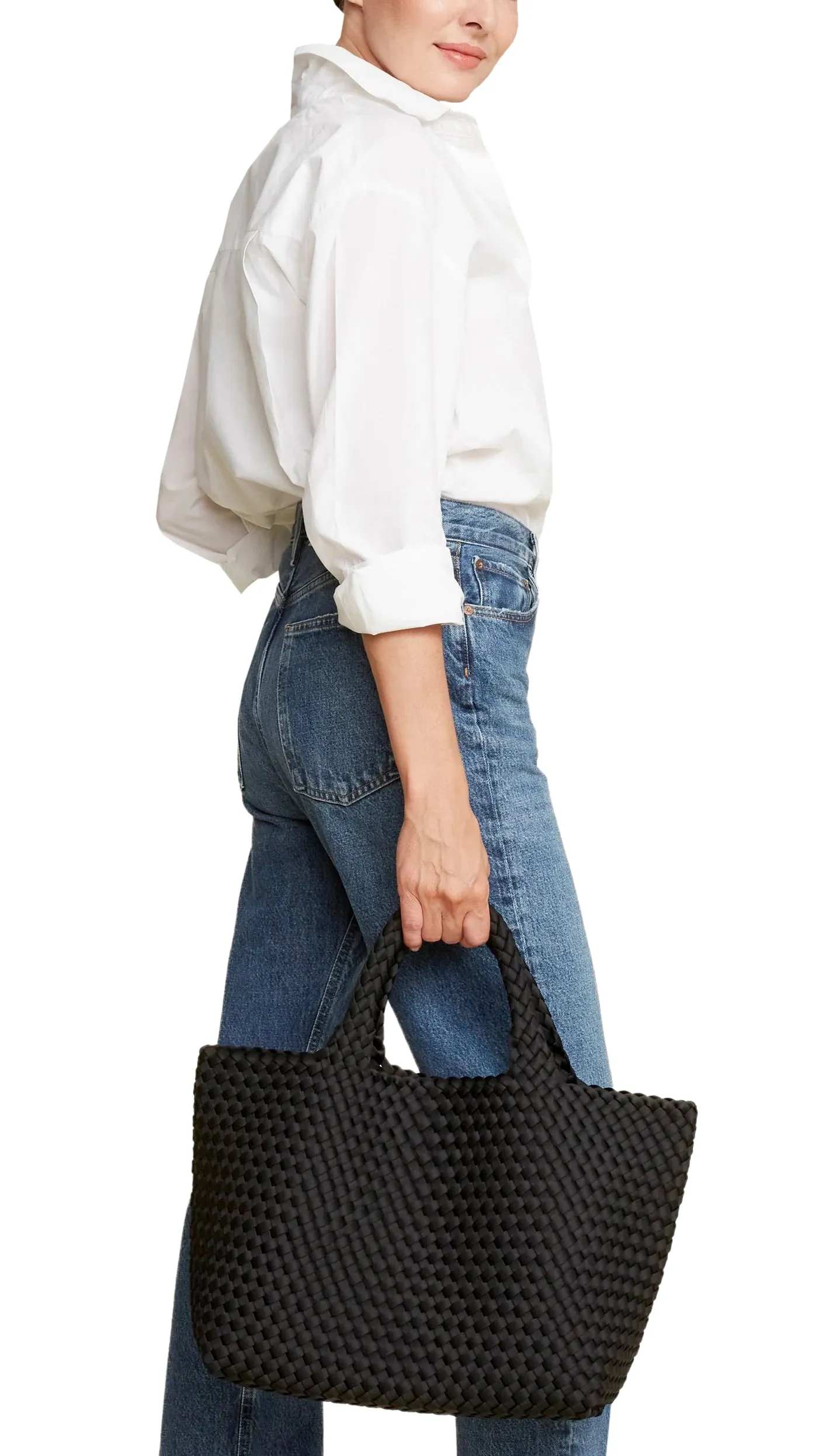 St. Barths Medium Tote - Onyx