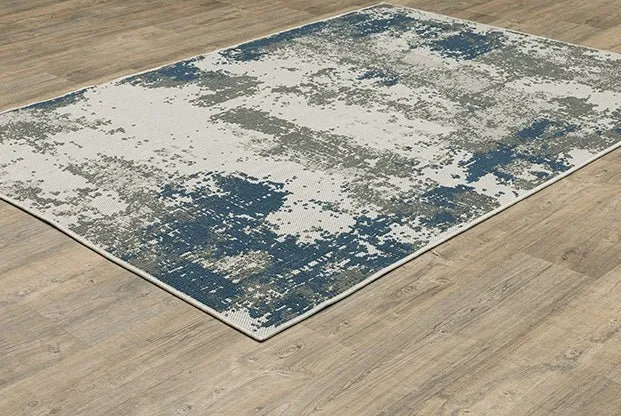 Torrey 140H1 Beige/Blue Rug