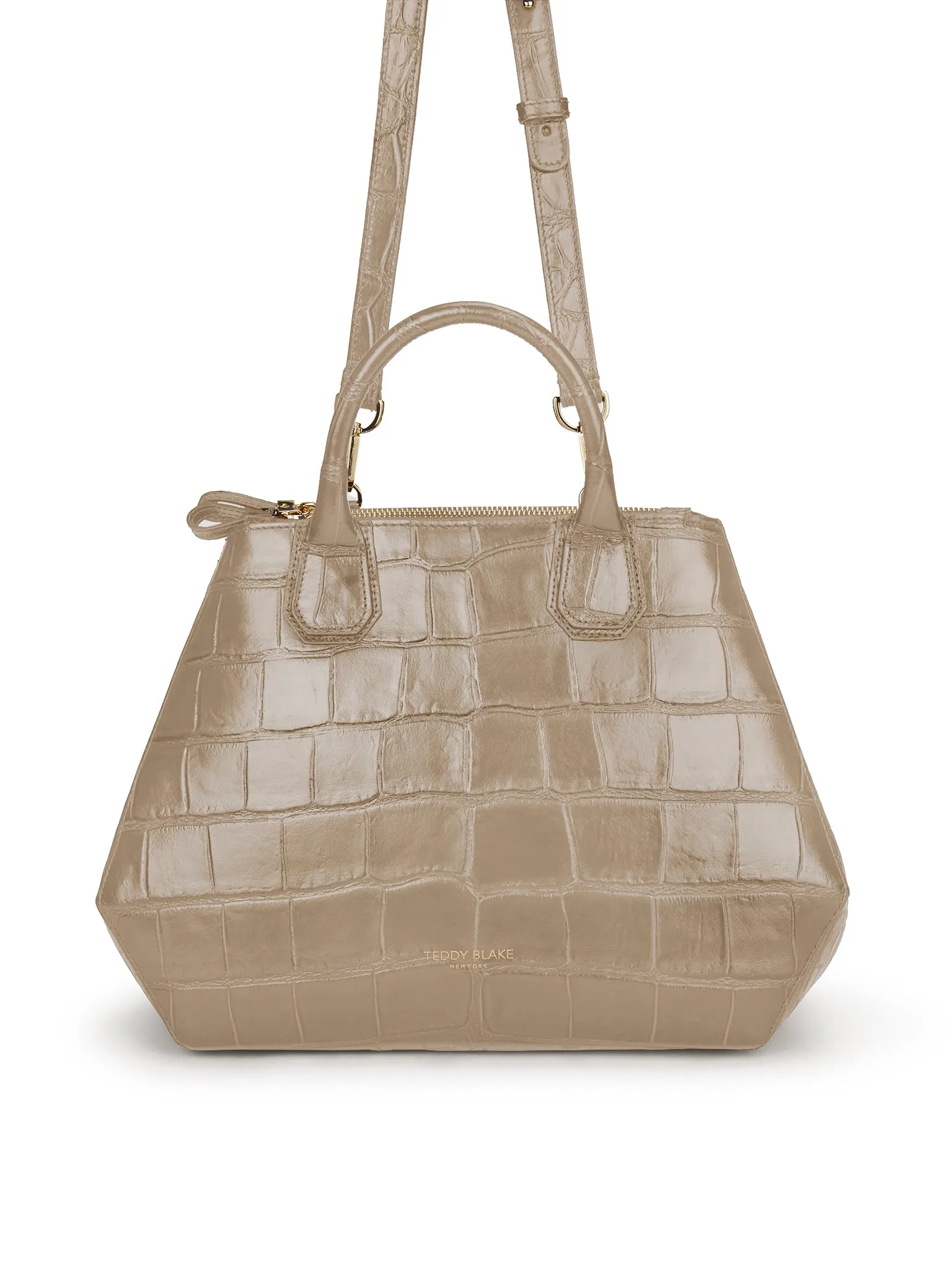 Vera Croco 14" - Light Beige