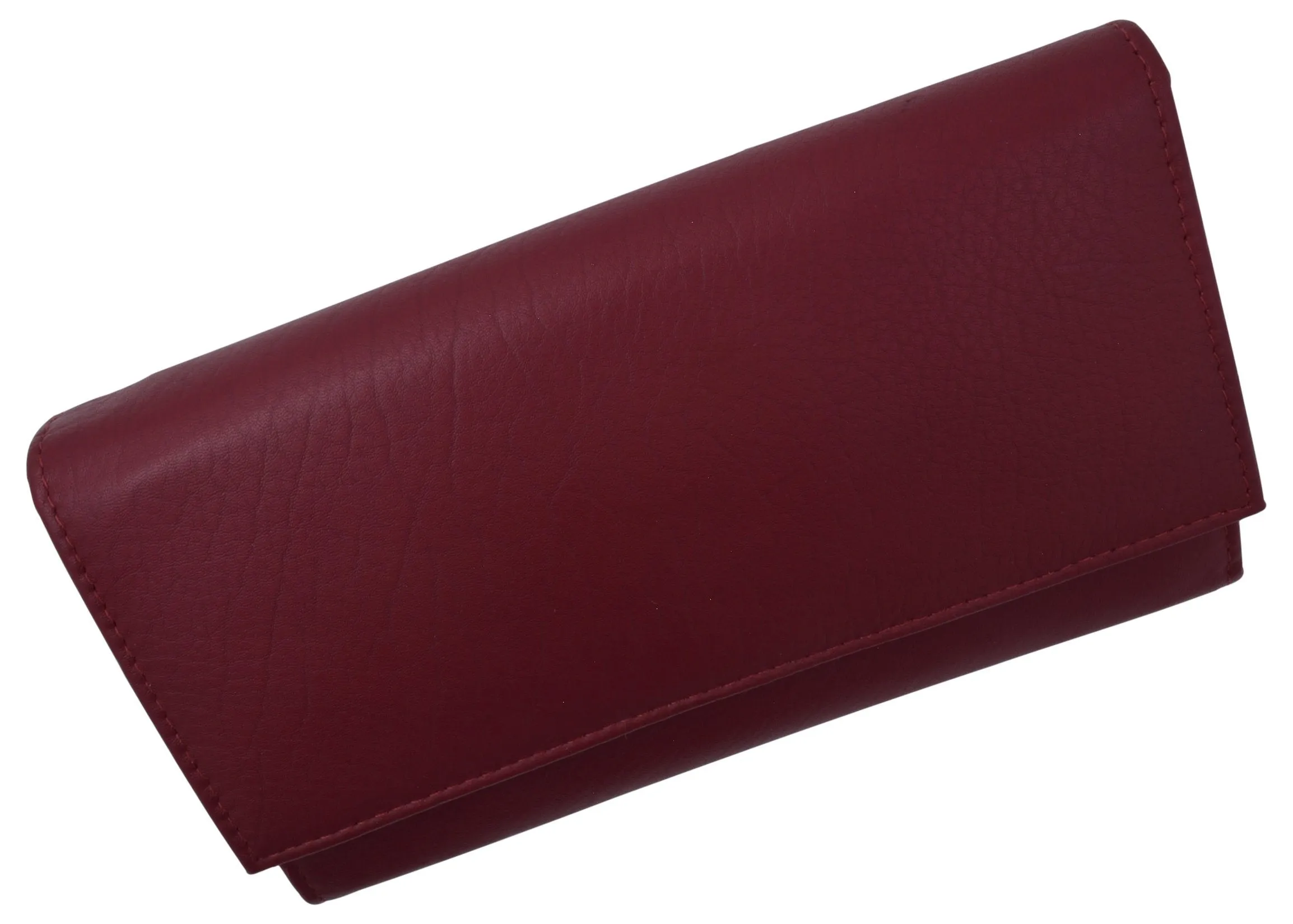 Women RFID Blocking Real Leather Wallet - Clutch Checkbook Wallet for Women RFID2547GT