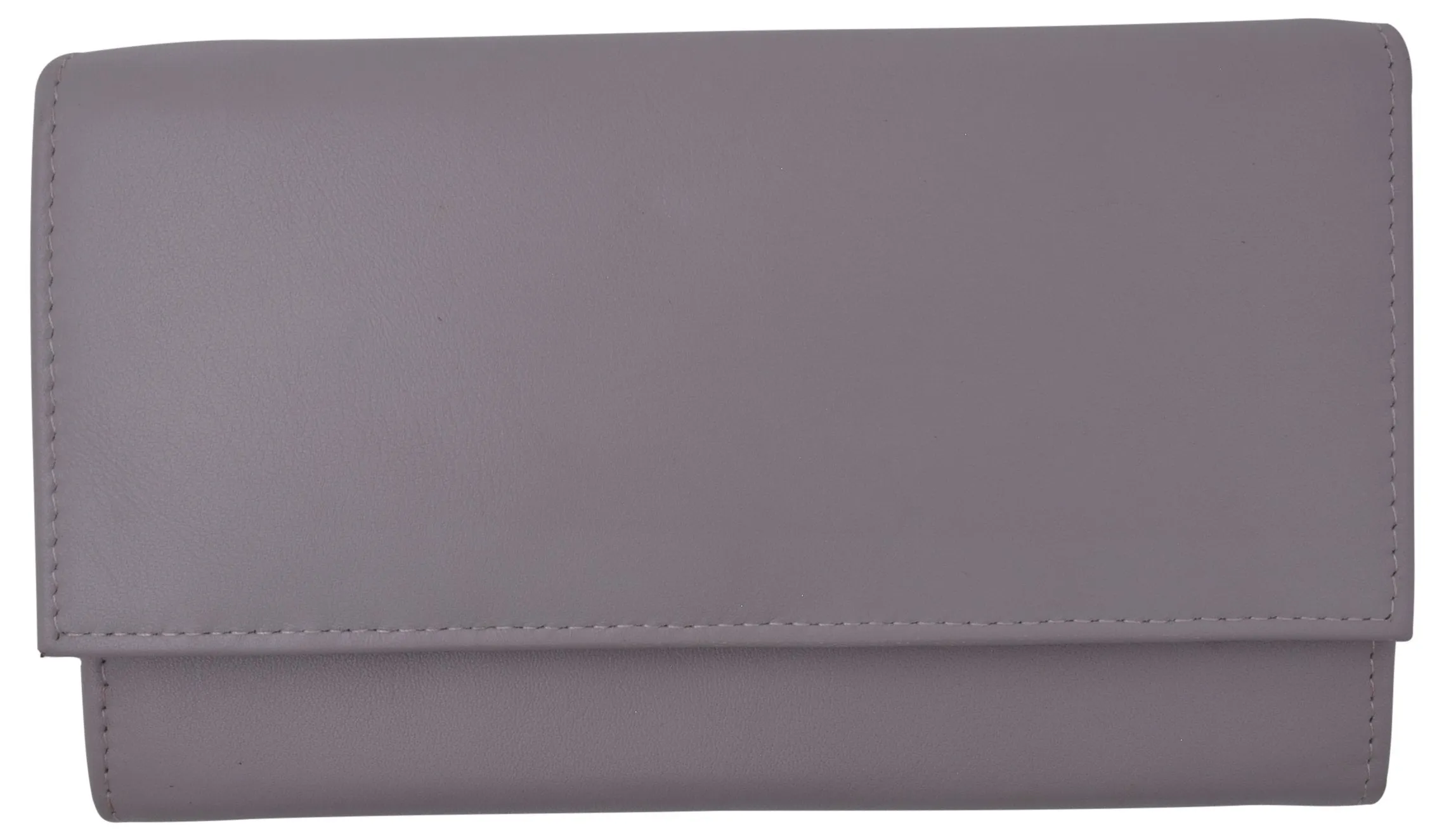 Women RFID Blocking Real Leather Wallet - Clutch Checkbook Wallet for Women RFID2547GT