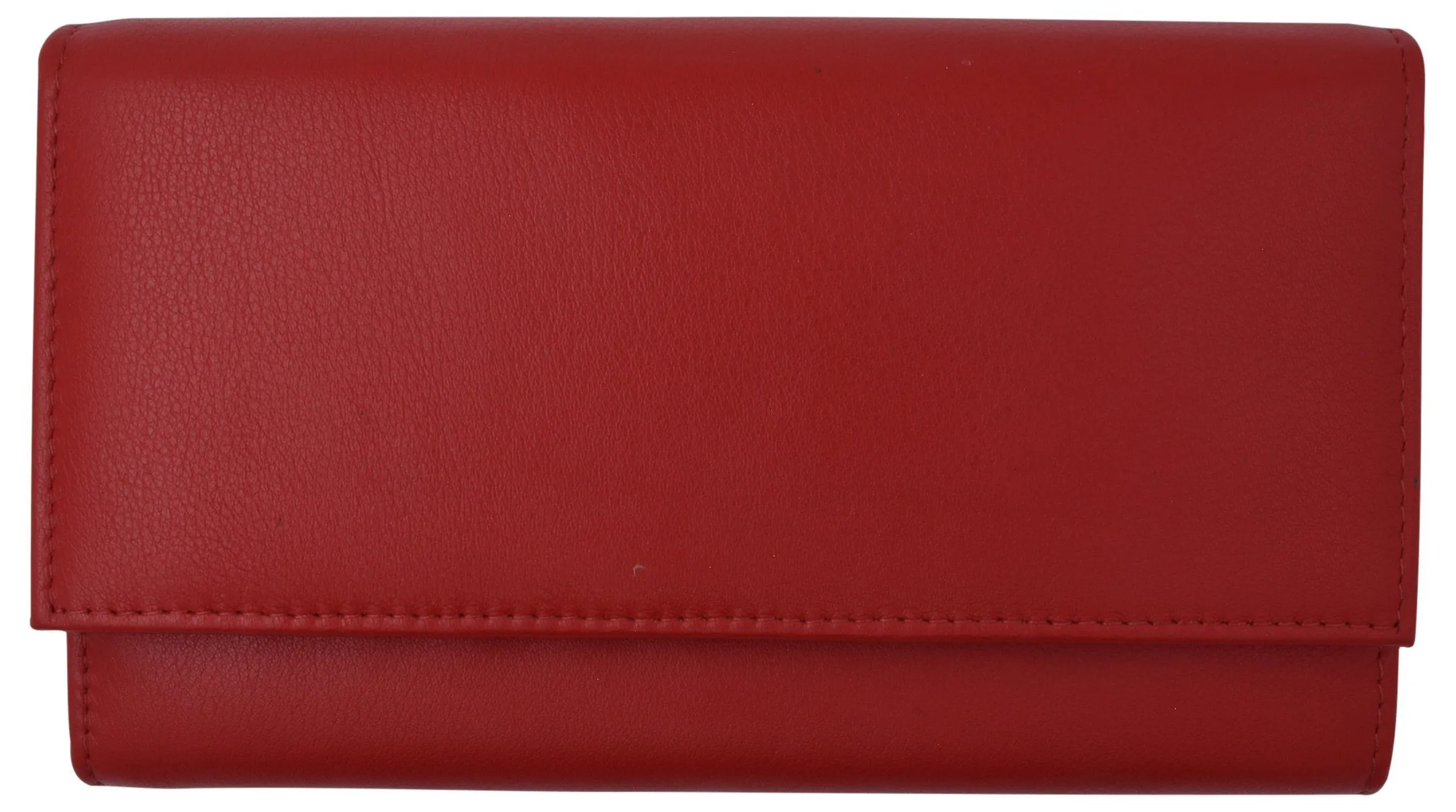 Women RFID Blocking Real Leather Wallet - Clutch Checkbook Wallet for Women RFID2547GT