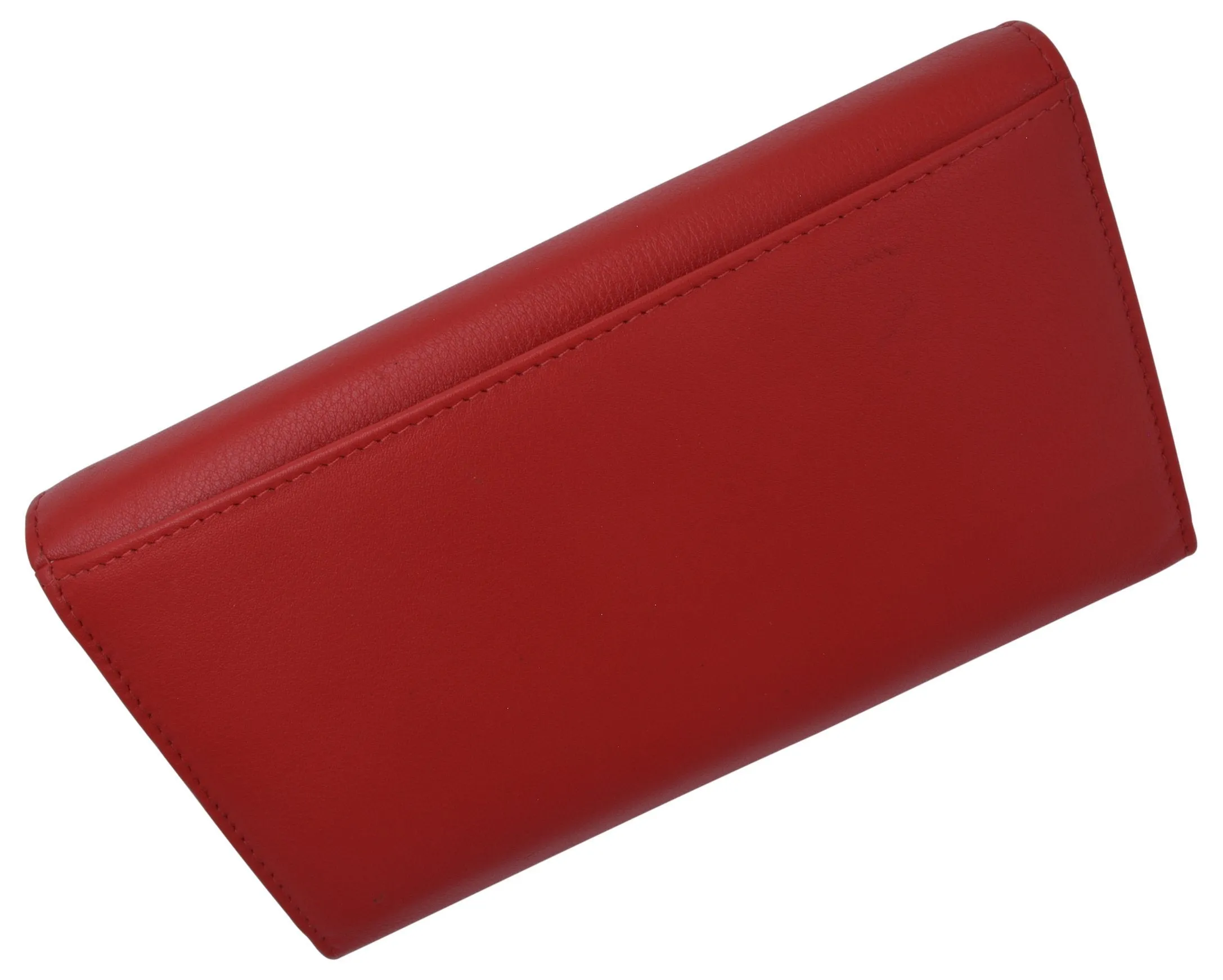 Women RFID Blocking Real Leather Wallet - Clutch Checkbook Wallet for Women RFID2547GT