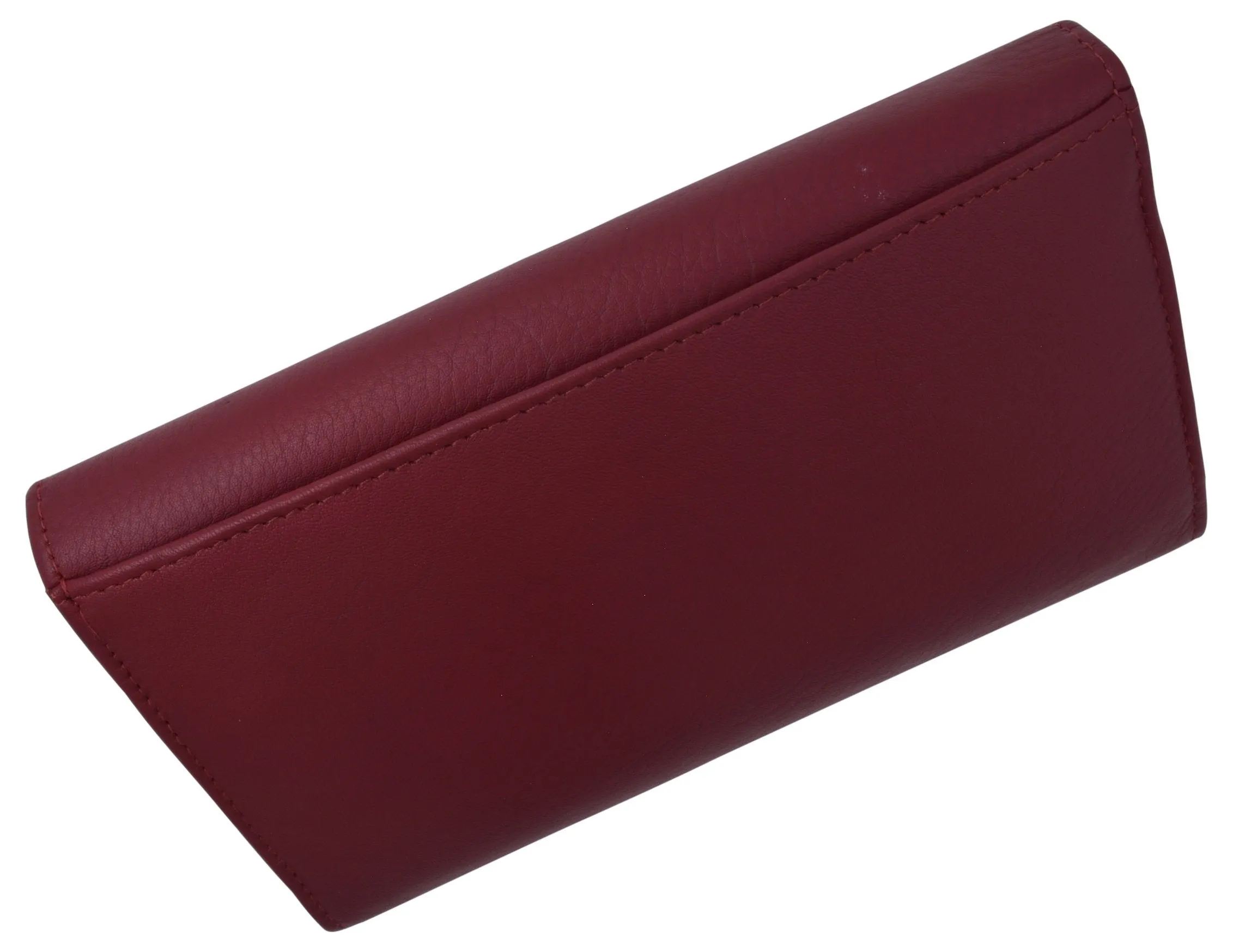 Women RFID Blocking Real Leather Wallet - Clutch Checkbook Wallet for Women RFID2547GT