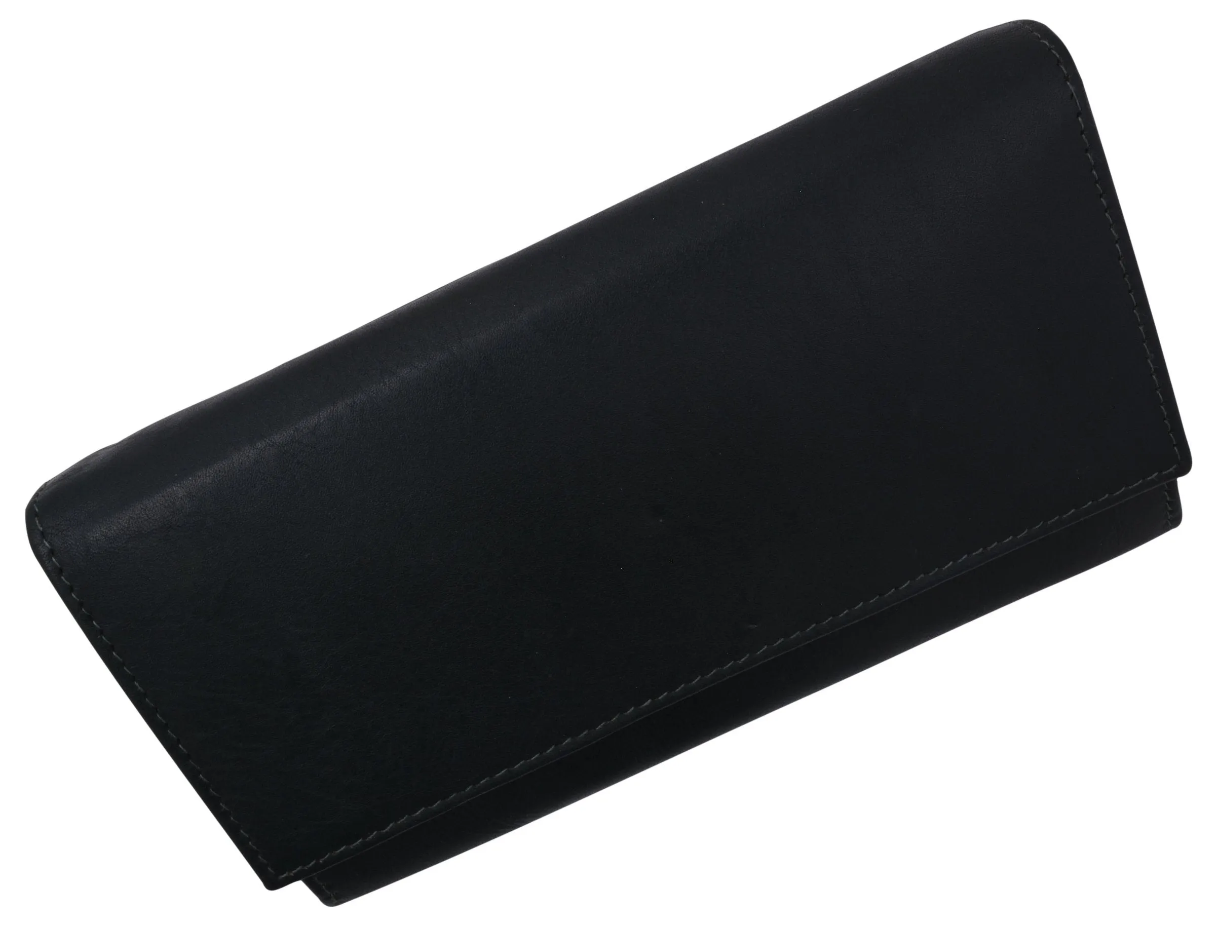 Women RFID Blocking Real Leather Wallet - Clutch Checkbook Wallet for Women RFID2547GT